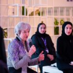 Theresa May Instagram - It was a pleasure to speak at the Global Women’s Forum Dubai about the contribution of women to business and society, alongside inspirational female entrepreneurs and officials from around the world #GWFD2020