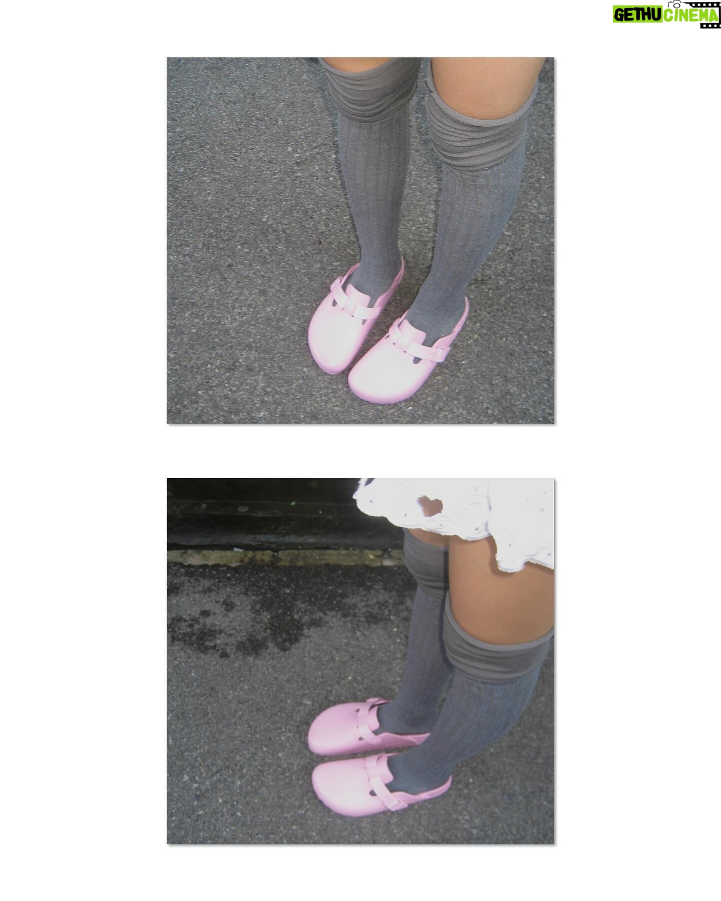 Thitiya Jirapornsilp Instagram - Pink era🩰💘🌷 #BirkenstockThailand #BirkenstockEVA #BostonEVA