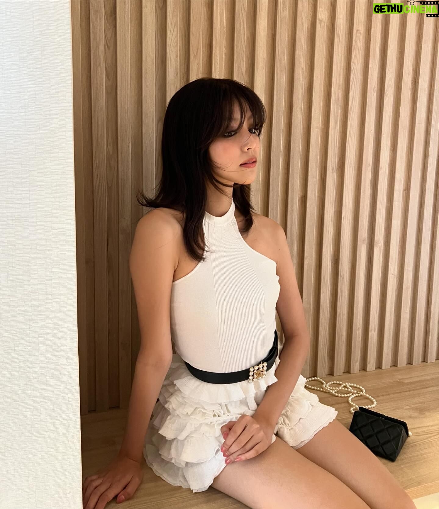Thitiya Jirapornsilp Instagram - In white @chanelofficial 🤍