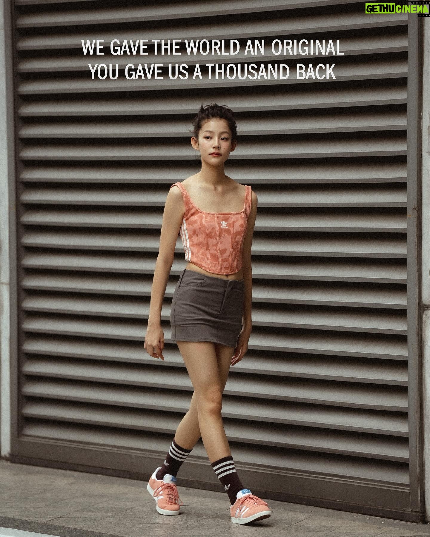 Thitiya Jirapornsilp Instagram - #adidasOriginals #adidasThailand #adidasGazelle #createdwithadidas