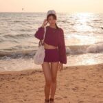 Thitiya Jirapornsilp Instagram - Take a rest 🌅🌅🌅 #LongchampXKJacques #LePliageFilet #LongchampSS24