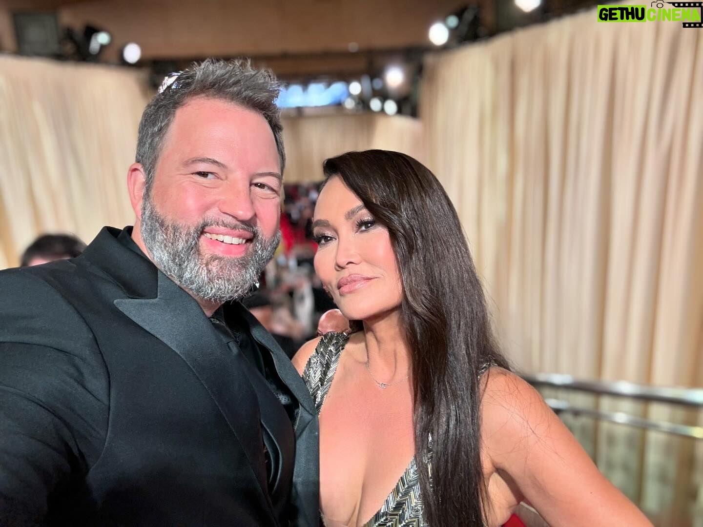 Tia Carrere Instagram - What an amazing night @theeoscars !! And then @ejaf danced the rest of the night away! WOW @creativeprinc