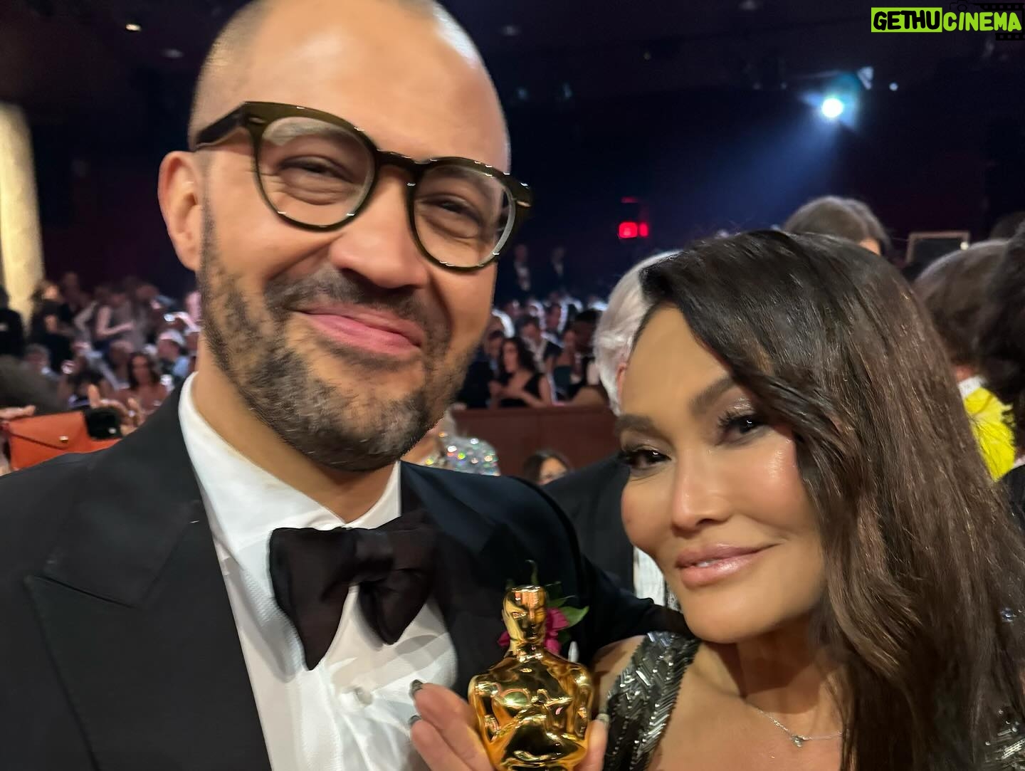 Tia Carrere Instagram - What an amazing night @theeoscars !! And then @ejaf danced the rest of the night away! WOW @creativeprinc