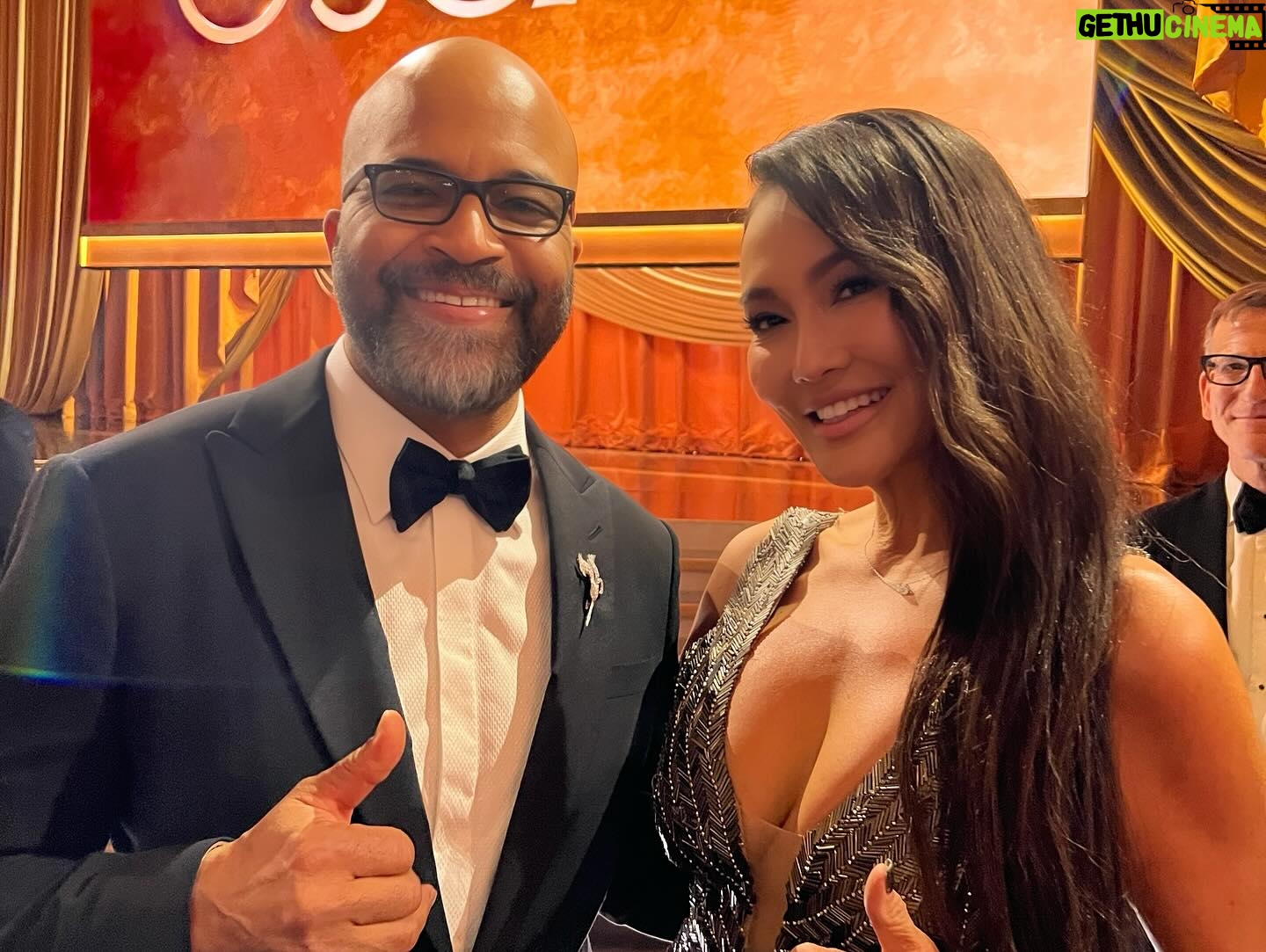 Tia Carrere Instagram - What an amazing night @theeoscars !! And then @ejaf danced the rest of the night away! WOW @creativeprinc