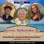 Tia Carrere Instagram - GRAMMY® Winners George Kahumoku Jr., Daniel Ho & Tia Carrere present their renowned Slack Key Show® for one night only at Blue Note Hawaii, Jan 16 at 7 PM. Experience the rich blend of Hawaiian slack key guitar, ‘ukulele and traditional/new mele. Get your tickets today! 🎫✨