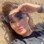 Tia Carrere Instagram – Show yourself some love today with a workout! Here’s me relaxing after a long push uphill.🤣 Happy Valentine’s Day!!