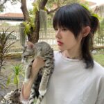 Ticha Wongtipkanon Instagram – Even though it’s a bad day, we both still look good bro.🐾