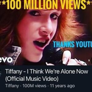 Tiffany Instagram - What a great feeling!! I’m thrilled to start on a high note for this upcoming tour ..Shadows the UV Pop  Art shows are gonna rock you right out of your seats with #ithinkwerealonenow …see you soon & Thank you for being a part of Tiffs world 😘 ..#letsretro #rock&retrovibes #uvshow #getyourmerch #tiffamytunes.com #thankyou