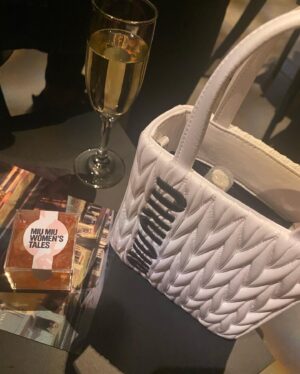 Tiffany Boone Instagram - awkward winks and tasty drinks 
@miumiu Women’s Tales No.23