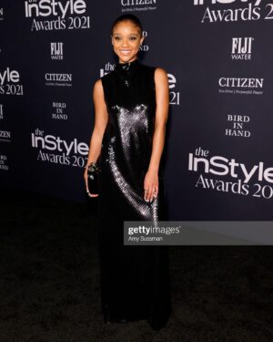 Tiffany Boone Instagram - Had a beautiful night at the #instyleawards wearing custom @lafayette148ny 
Hair: @marciahamilton 
Makeup: @tashareikobrown 
Styling: @petraflannery