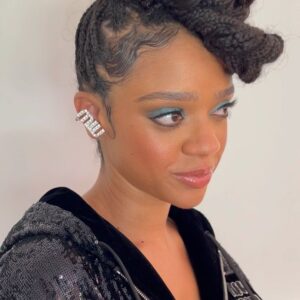 Tiffany Boone Instagram - awkward winks and tasty drinks 
@miumiu Women’s Tales No.23