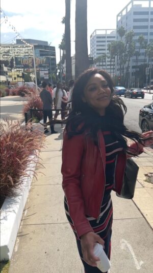 Tiffany Hines Instagram - Happy Easter everyone and  thank you @mosaic and @erwinmcmanus for an amazing Easter service! He is risen🙏🏽🙏🏽