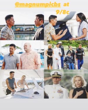 Tiffany Hines Instagram - Fun Facts about tonight’s @magnumpicbs episode:

1. @jayhernandez001 directed the episode
2. I spent over a week in Hawaii filming 
3. I had college #FinalsWeek  while filming the episode and showed off my killer Anatomy and Physiology notes to @jayhernandez001 on set… PS Jay! Thanks for your help! I got all A’s 😁

#magnumpi #tonightoncbs #laranuzo