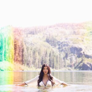 Tiffany Panhilason Instagram - Nourishing Life part deux 🤰🏽 
Deep in Love and Gratitude 🌹⁣
⁣
Wild Mother ⁣
God’s Child⁣
Earth Child ⁣
Star Child⁣
Free Spirit⁣
⁣
Wi walk this passage once again⁣
Soon to be reborn through the gift and offering of Motherhood ⁣
Back in the womb ⁣
In the fullness of Divine Expression⁣
Swimming and expanding with deep cellular re-membrances ⁣
⁣
Tuning into the water within 🐋 ⁣
Tuning into the earth within 🐆⁣
Tuning into the fire within 🐉⁣
Tuning into the air within 🦅⁣
Tuning into the spirit within ✨⁣
Tuning into the eternal within 🌀⁣
⁣
Honoring the Sacred ⁣
Honoring Creator⁣
Honoring the magic of Life ⁣
⁣
❤️‍🔥❤️‍🔥❤️‍🔥❤️‍🔥⁣
⁣
Reflections ⁣captured by soul sis @thesabrinaphoto 💫
⁣

⁣

#love #motherhood #consciousparenting #baby #motherhoodunplugged #motherhoodrising #momlife #familylove #divinemother #empowerment #motherlove #naturephotography #mountshasta #wellness #wellnessjourney