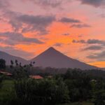 Tiffany Alvord Instagram - 💕 This villa was an absolute dream 😍 I highly recommend it to anyone visiting La Fortuna, CR! @ikigaiarenal ✨ The volcano view is so breathtaking (especially at sunset.) 🥺 They also have a “Chefs Experience” where a private chef came and cooked a 3 course breakfast which was phenomenal & completely elevated the whole stay. It felt so surreal, and so relaxing! A few times I wanted to cry in gratitude for the flawless moments of stillness; with the sun setting, the wonderful food, jam sesh, morning yoga, and of course the amazing company. My heart is full. 🥰 Side-note: There’s also a hot tub, fire pit, and projector; need I say more 🫶 #speechless