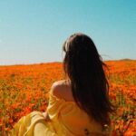 Tiffany Alvord Instagram - ✨Nothing like poppy fields in spring! 🥰 // Also have you seen my new video? // link in Bl0 🎶// It’s a video of me singing first ever cover on YouTube! 💭 Fun-fact I had a first kiss in a poppy field! 🙈