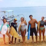 Tiffany Alvord Instagram - 🤯 Crazy that Surf Illustrated called wanting to use these shots for their next cover!! 🤪 ..okay jk, fine that was just a dream.. but also this was the dream squad. 🥰 ✨ Miss my surf girlies & Bali! ❤️ Also love that they had photographers for the trip cause it made it feel so official! @lapointcamps - NEW DREAM: I wanna be on wanna those Australian or British random surf series where they go to compete but then get distracted by petty drama. 😂🥹