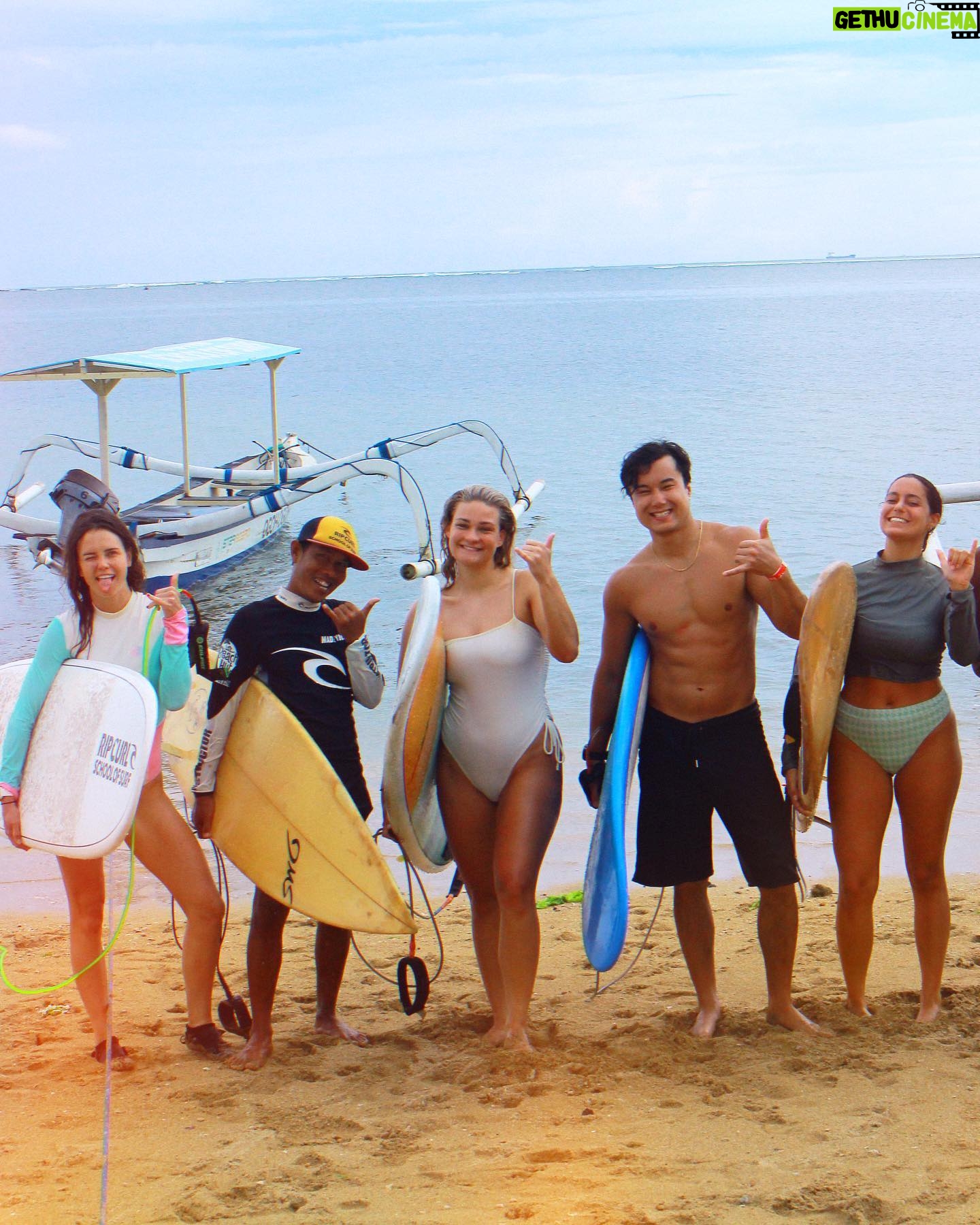 Tiffany Alvord Instagram - 🤯 Crazy that Surf Illustrated called wanting to use these shots for their next cover!! 🤪 ..okay jk, fine that was just a dream.. but also this was the dream squad. 🥰 ✨ Miss my surf girlies & Bali! ❤️ Also love that they had photographers for the trip cause it made it feel so official! @lapointcamps - NEW DREAM: I wanna be on wanna those Australian or British random surf series where they go to compete but then get distracted by petty drama. 😂🥹