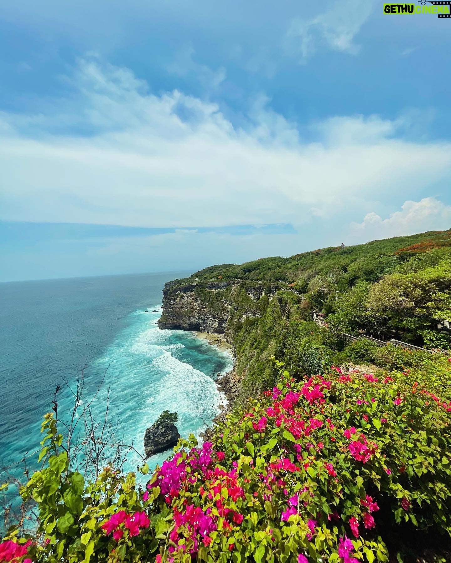 Tiffany Alvord Instagram - π₯Ί This was such a beautiful temple! The coast view was insane!! This is also where a monkey stole my phone (and an employee retrieved it ππ). I highly recommend for anyone visiting Bali! π π₯ If you see slide 4 this was them bargaining to get a guys glasses back. π Legit within ten minutes the monkeys stole 3 separate peopleβs glasses OFF THEIR FACES while they were taking pictures haha. The monkeys were savage! All in all such a cool experience!!