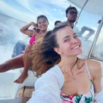 Tiffany Alvord Instagram - 💙 Oh say can you sea my favorite color’s blue ☺️ // What’s your fav color? // Also how beautiful is this island!!! 🥹 Ooof take me back!!! 🙈 💭 I’m currently day dreaming of healthier days.. I still got no voice 😥 haha but I’m learning a lot in my silence. 🙏 Have a great Thursday!
