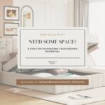 Tiffany Brooks Instagram - Trust me, I get it. You can't imagine a future where you always feel so cramped. A space you originally thought was cozy has become too cluttered and compact. But you don't just want to give up and move, at least not yet. Click the link in my bio or visit tiffanybrooksinteriors.com/blog to discover my tips on maximizing your room's potential. . . . #designtips #tipsandtricks #maximizepotential #blogpost #smallspaces #blog