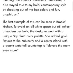 Tiffany Brooks Instagram - Oh nothing… just showing off my new digs in @hgtvmagazine and @people
Let me know what you think! Link in bio (tour my home)

#VO housetour #people @hgtvmagazine @hgtv #chicagointeriordesigner ⁣
.⁣
.⁣
.⁣
.⁣
.⁣
#chicagointeriordesigner #chicagointeriors #hgtv #hgtvhome #hgtvmagazine #homedesign #homestyle #housetour #interior #interiorstyling #marble #marblefloor #modernhome #myhousebeautiful #naturalstone #peoplemagazine #realtor #smmakelifebeautiful #interiordesigner