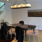 Tiffany Brooks Instagram - Tasked with combining modern glamour and traditional, my team and I transformed this dining room from dull to dreamy! 😍 Swipe for the before ➡️ . . . #beforeafter #diningroom #modernglamour #traditional #transformation #interiordesign #chicagointeriors