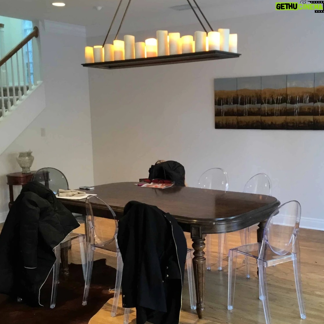 Tiffany Brooks Instagram - Tasked with combining modern glamour and traditional, my team and I transformed this dining room from dull to dreamy! π Swipe for the before β‘οΈ . . . #beforeafter #diningroom #modernglamour #traditional #transformation #interiordesign #chicagointeriors