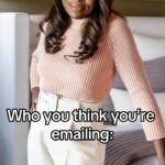 Tiffany Brooks Instagram - JK it’s actually AI . . . #emailing #business #ai #dancing #trendingsound #interiordesigner #whoyouthinkyoureemailing