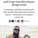 Tiffany Brooks Instagram - It’s me, hi, I’m the designer, it’s me 👋🏾🙋🏾‍♀️ @meg.nbs @homesandgardensofficial . . . #itsme #hi #interiordesign #tiffanybrooksinteriors #lebronjames #savannahjames #designtrends