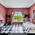 Tiffany Brooks Instagram - I needed a library. Why not make it pink? I own over 1000 books on design alone. 😬#problems #book #booklover #books #booksofinstagram #bookstagram #bookstagrammer #bookworm #chicagointeriordesigner #hgtvmagazine #library #pinkrooms #beforeandafter #chicagointeriors #decor