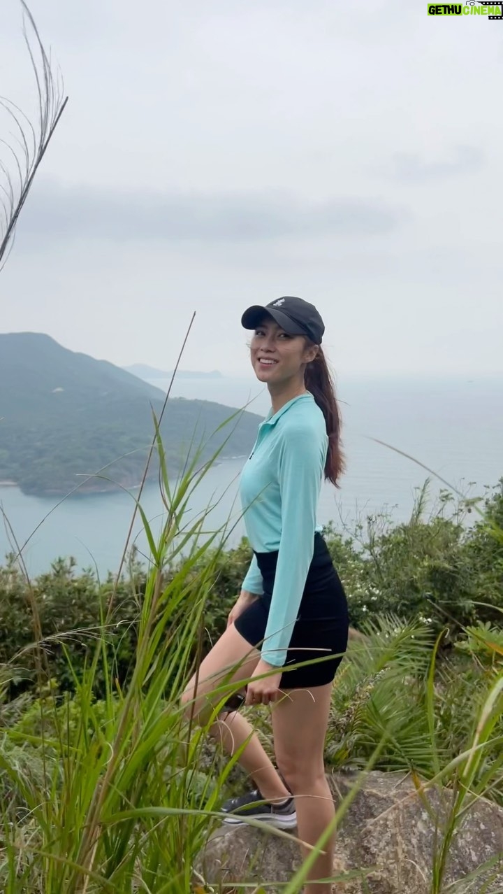 Tiffany Lau Instagram - my favorite part of a hike is always taking in the view at the top 😌🌿🍂 gloomy skies, but couldn’t have asked for better weather (temperature wise) 🤭