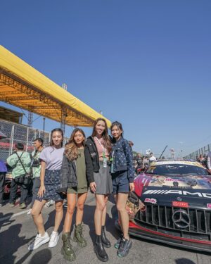 Tiffany Lau Instagram - my first time being in the garage at the Macau Grand Prix with @evisuracing !!! 😍 being so up close to the action and seeing the drivers and pit crew prepping for the race was so exciting!!! loved the atmosphere here today 🥳🏎️🏁

@evisu1991 
#EVISUracing #EVISUMacauGP
#EVISUKURO #第70屆澳門格蘭披治大賽車