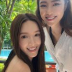 Tiffany Lau Instagram – When the girls trip finally made it out of the chat 🥥🌴✈️ @laminierapattaya