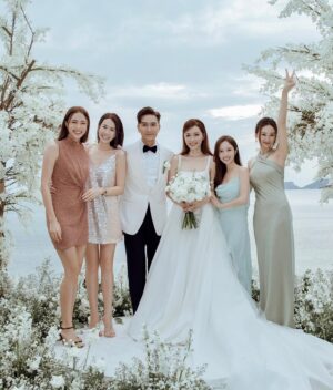 Tiffany Lau Instagram - biggest congratulations to mr & mrs ma 🎉❤️
beyond happy for the both of you and wishing you both a never-ending, beautiful love story that just keeps getting better 🥰
MY TONG TONG IS MARRIED 😍❤️