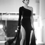 Tiffany Lau Instagram – it was cold and my feet were hurting from walking and standing so long with the heels… but you can’t tell right? 🫣😅