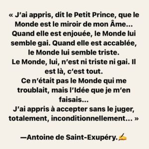 Tiga Instagram - On ne voit bien qu’avec le cœur 😌🫶😘
