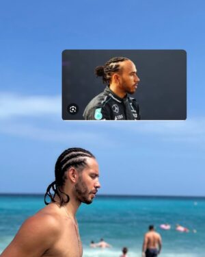 Tiia Elg Instagram - Lomalla Hamiltonin kanssa ⛱️ kuvaaja tosin rajasi Hamiltonista 2/3 osaa pois. Asia korjattu kuvassa 2.