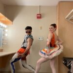 Tiler Peck Instagram - Dancing our way through the Monday blues 💙 Love me some backstage laughs & shenanigans with @chunner 👁️ What’s everyone’s plans this week? Dc @stephgraham__ #trends #reels #backstage #dressingroom #trending #trendingreels #funtimes