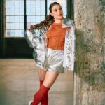 Tiler Peck Instagram - False Spring in New York: When it’s hot enough to wear shorts but also cold enough to wear a jacket 😂 #spring #photography #photoshoot #ballerina #offduty 📸 @renecervantes