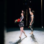 Tiler Peck Instagram - Movin’ and groovin’ in the premiere of @justin_peck ‘s Dig The Say! Absolutely loved dancing with @roman.julian.mejia every minute last night 💥 We left it all on the dance floor and had a blast while doing so! #openingnight #premiere #ballet #pasdedeux #gala #costume #performance #liveperformance