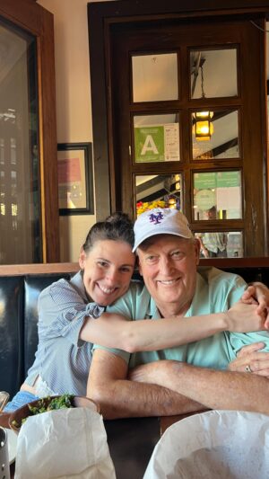 Tiler Peck Instagram - Been missing my daddy a lot lately and found myself listening to his old voicemails just so I could hear his voice again ❤️ 

This was the first one I happened to listen to and it’s just so him — always supportive and so loving! He had been in Vail watching me rehearse and had to leave before the last show. He clearly made sure to watch the livestream and called to tell me his thoughts. Love and miss him so much 💔 

#daddydaughter #daddysgirl #bestdad #myrock