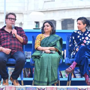 Tillotama Shome Instagram - Thank you @kolkatalitmeet for celebrating @irrfan with such warmth.
The session opened with the scene of Ashok and Ashima ( Namesake )walking through Victoria memorial, a short distance away from where we were sitting, and wondering what words would escape in trying to speak about Irrfan.
 @shubhragupta @tigmanshudhulia aap dono ko humara Salam. Thanks @chatterjeeshahana
for the thoughtful conversation.
My parents began their romance at Victoria memorial. They had a tree where they met. It was lovely to have them with me that day. They walked to their tree. A day to remember.
Warm in @1111clothing
Shoes @theater.xyz