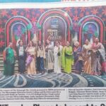 Tillotama Shome Instagram – Thank you @t2telegraph for honouring me with the #sheawards along with such incredible women. 
Srabani Sarkar Neogi (Social Work), Lorraine Mirza (Education), Anita Agnihotri (Literature), Priti Sureka (Business Leadership), Priyanka Raja (Lifestyle Entrepreneur), Kheyali Dastidar (Theatre), Priti Patel (Dance), Ruby Pal Choudhuri (She for Bengal), Iman Chakraborty (Music) and Dola Banerjee (Sports). 
I am so encouraged to dig deeper.
The evening was unforgettable for me as my parents were there with me. They are my biggest cheerleaders, awards or no awards, from my Delhi theatre days to now. Overcoming life threatening illnesses, my life givers were by my side and beaming.
@priyankaroy270609 from the Telegraph took such good care of them. I later found out that she has lost both her parents. I was so moved by her.
To get the warmest hugs and love from the powerful  sisterhood of the Bengali film industry @rituparnaspeaks @mimichakraborty @yourkoel @iman_chakraborty ALL in one evening was a full heart squeeze ❤️❤️. 
Saree @dressfolk 
HMU @nooralambabai 
Jewellery @e3kjewelry . 
Photos by the most youthful @rashu.peace who has been with Telegraph since 1975 !!!
P.s: ma has saved the newspaper as per usual.