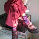 Tillotama Shome Instagram - Wearing pink hues way past the Barbiecore cray cray phase. Baby pink shirt @homelandelegies Pants @1111clothing Shoes @theater.xyz Socks 1( Christmas present from @nehaross ) Socks 2 ( real flower imprint sock from @kokun.india ) HMU @themakeupwaley @hairstyler_artist