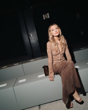 Tilly Keeper Instagram - sat on my tod at #TodsFW23 

thank you @tods and @walterchiapponi for having me in Milan for your brilliant show
