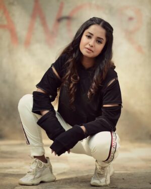 Tina Philip Instagram - Courage doesn't always roar, sometimes it's just a quiet voice saying there's always tomorrow to try again ✨

Wearing: @imbalance.in 
Clicked by: @richerd_by_heart
