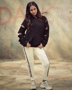Tina Philip Instagram - Courage doesn't always roar, sometimes it's just a quiet voice saying there's always tomorrow to try again ✨

Wearing: @imbalance.in 
Clicked by: @richerd_by_heart
