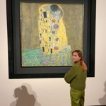 Tinne Oltmans Instagram – Ik moest een klein beetje Wenen.
Swipe to see me fangirling over Gustav Klimt. 😬