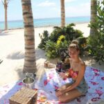 Tinne Oltmans Instagram – Lunch on the most beautiful island of the world. 💕
#travel #Aruba #onehappyisland